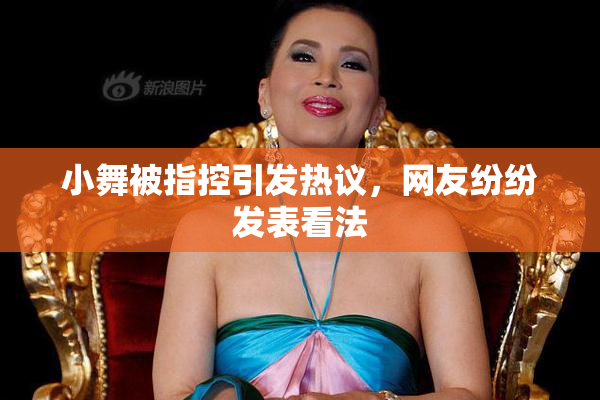 小舞被指控引发热议，网友纷纷发表看法