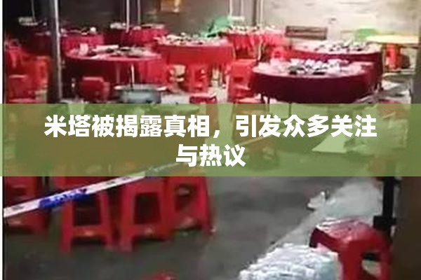 米塔被揭露真相，引发众多关注与热议