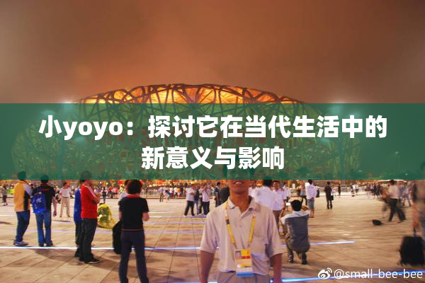 小yoyo：探讨它在当代生活中的新意义与影响