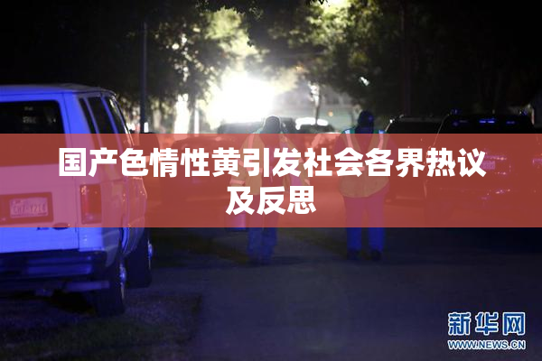 国产色情性黄引发社会各界热议及反思