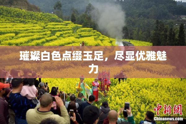 璀璨白色点缀玉足，尽显优雅魅力