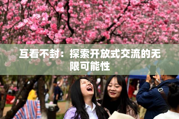 互看不封：探索开放式交流的无限可能性