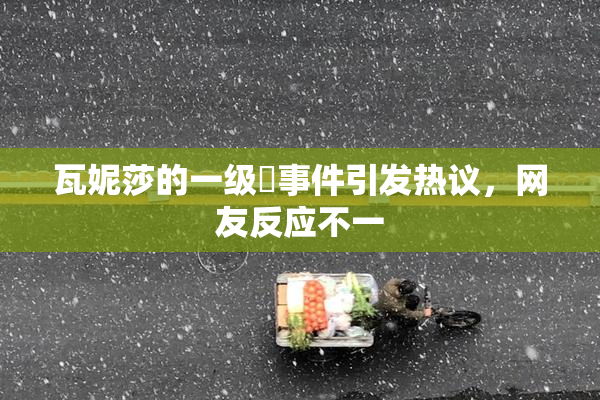 瓦妮莎的一级婬事件引发热议，网友反应不一