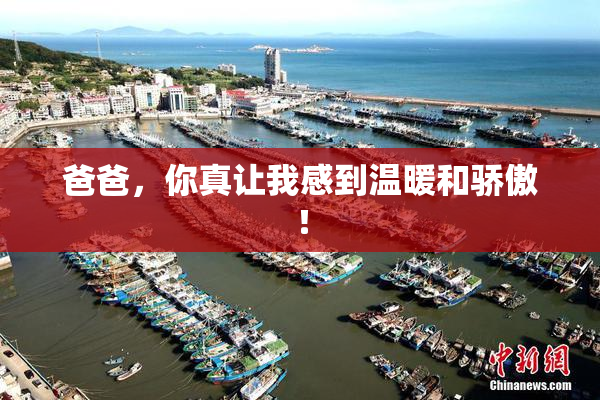 爸爸，你真让我感到温暖和骄傲！