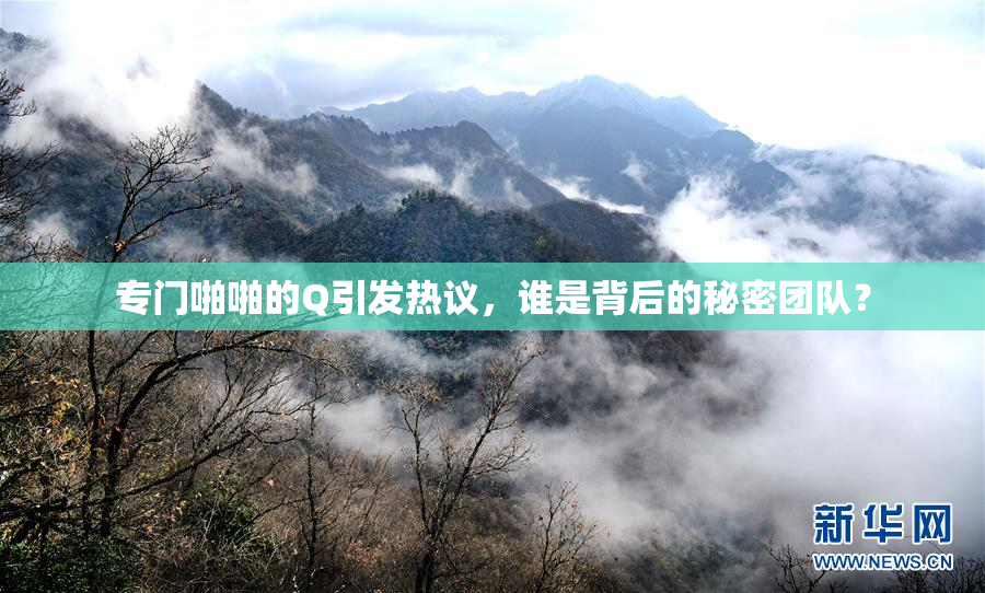 专门啪啪的Q引发热议，谁是背后的秘密团队？