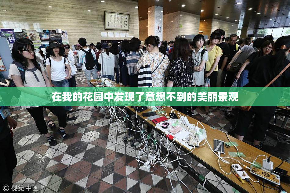 在我的花园中发现了意想不到的美丽景观