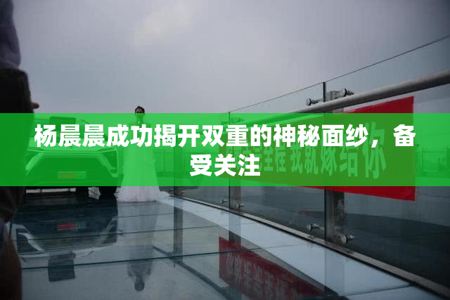 杨晨晨成功揭开双重的神秘面纱，备受关注