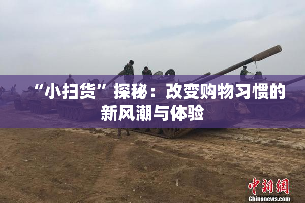 “小扫货”探秘：改变购物习惯的新风潮与体验