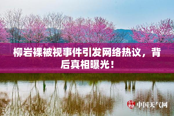 柳岩裸被视事件引发网络热议，背后真相曝光！