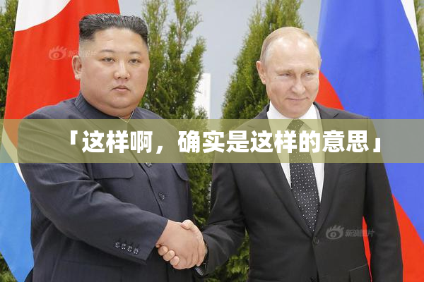 「这样啊，确实是这样的意思」