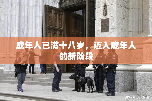 成年人已满十八岁，迈入成年人的新阶段