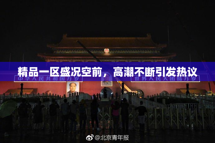 精品一区盛况空前，高潮不断引发热议