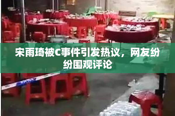 宋雨琦被C事件引发热议，网友纷纷围观评论