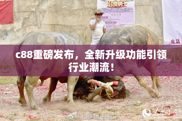 c88重磅发布，全新升级功能引领行业潮流！