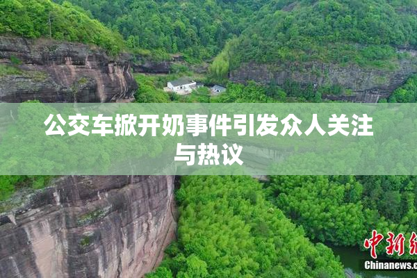 公交车掀开奶事件引发众人关注与热议