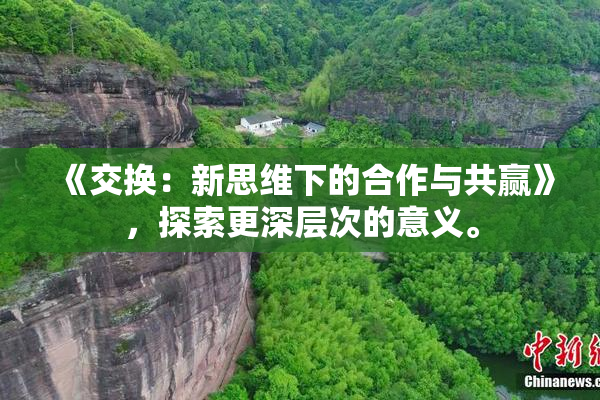 《交换：新思维下的合作与共赢》，探索更深层次的意义。