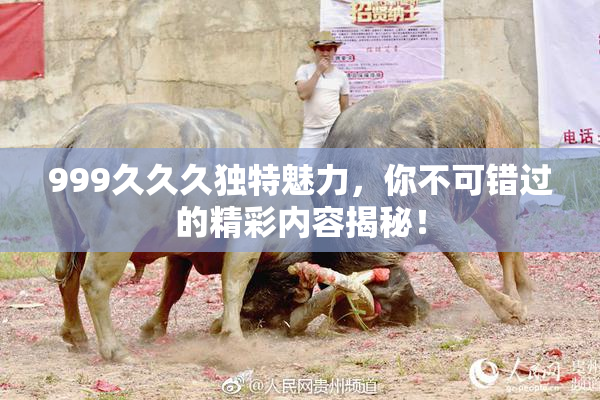 999久久久独特魅力，你不可错过的精彩内容揭秘！