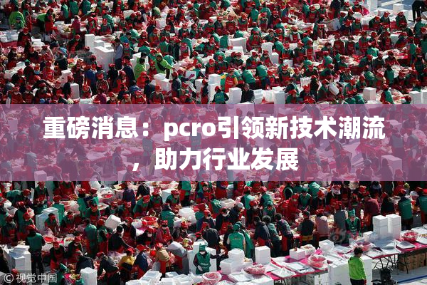 重磅消息：pcro引领新技术潮流，助力行业发展