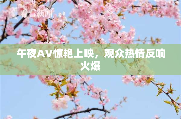 午夜AV惊艳上映，观众热情反响火爆