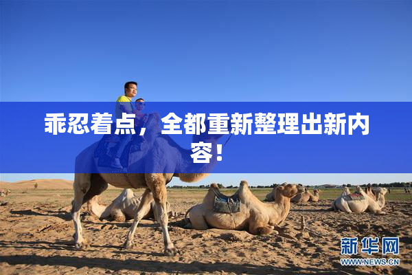 乖忍着点，全都重新整理出新内容！