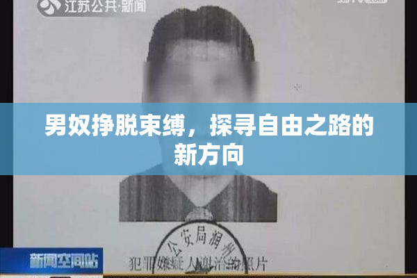 男奴挣脱束缚，探寻自由之路的新方向