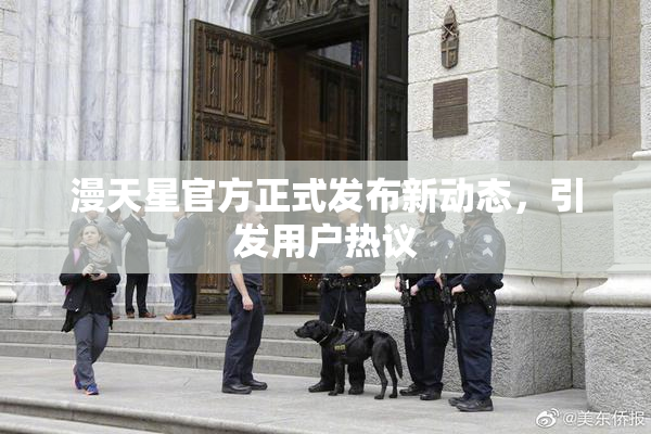漫天星官方正式发布新动态，引发用户热议