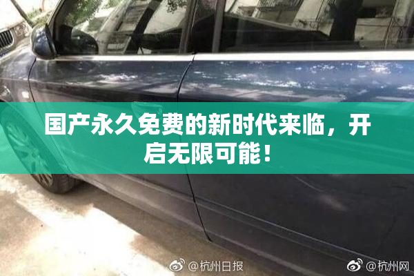 国产永久免费的新时代来临，开启无限可能！
