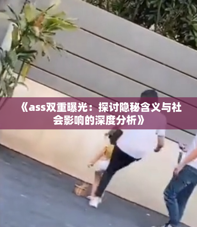 《ass双重曝光：探讨隐秘含义与社会影响的深度分析》