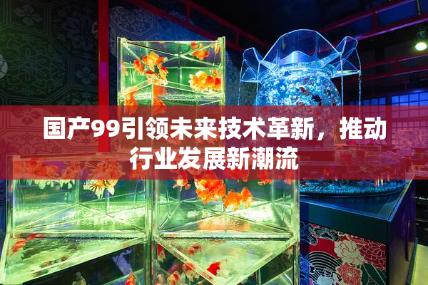国产99引领未来技术革新，推动行业发展新潮流