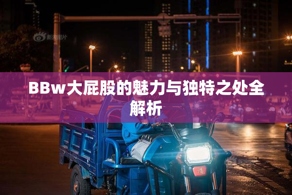 BBw大屁股的魅力与独特之处全解析