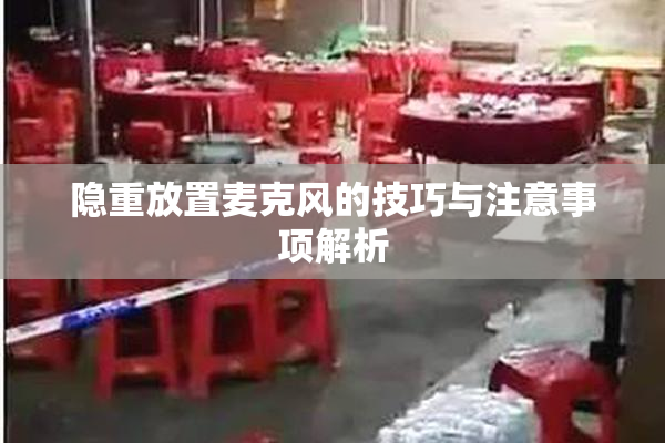 隐重放置麦克风的技巧与注意事项解析