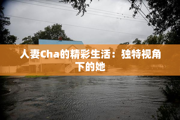 人妻Cha的精彩生活：独特视角下的她