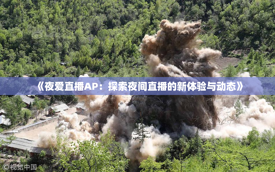 《夜爱直播AP：探索夜间直播的新体验与动态》