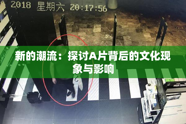 新的潮流：探讨A片背后的文化现象与影响