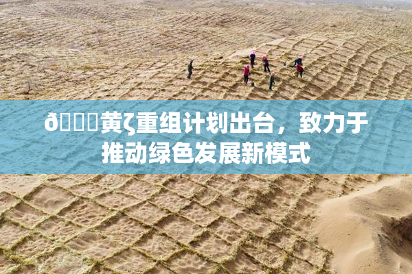 🔞黄ζ重组计划出台，致力于推动绿色发展新模式