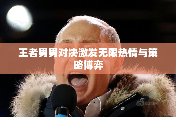 王者男男对决激发无限热情与策略博弈