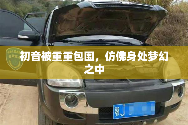 初音被重重包围，仿佛身处梦幻之中