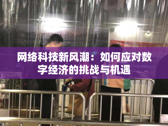 网络科技新风潮：如何应对数字经济的挑战与机遇