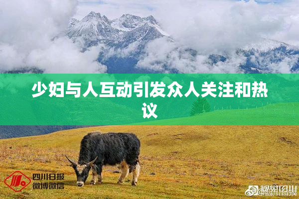 少妇与人互动引发众人关注和热议
