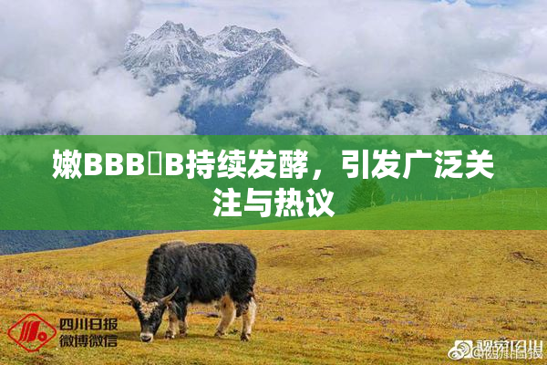 嫩BBB槡B持续发酵，引发广泛关注与热议