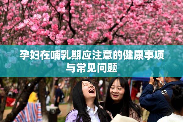 孕妇在哺乳期应注意的健康事项与常见问题