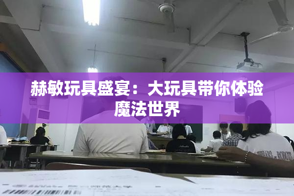 赫敏玩具盛宴：大玩具带你体验魔法世界