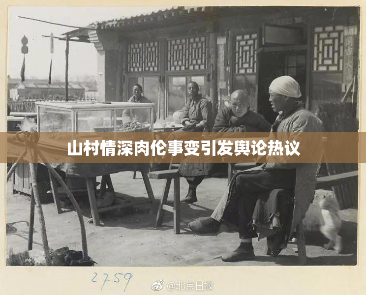 山村情深肉伦事变引发舆论热议