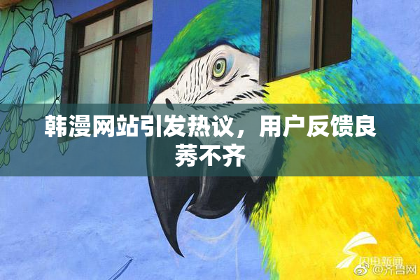韩漫网站引发热议，用户反馈良莠不齐