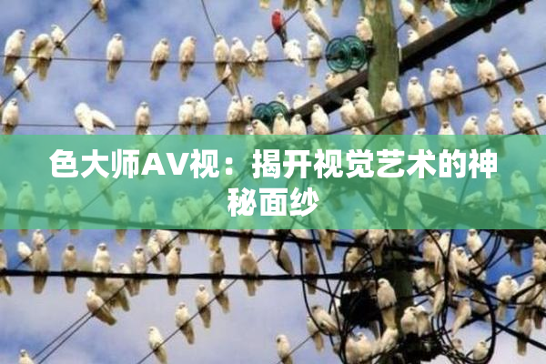色大师AV视：揭开视觉艺术的神秘面纱