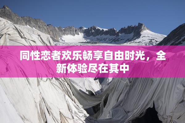 同性恋者欢乐畅享自由时光，全新体验尽在其中