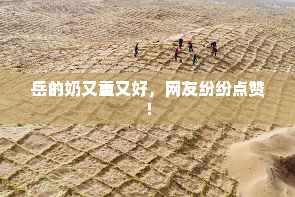 岳的奶又重又好，网友纷纷点赞！