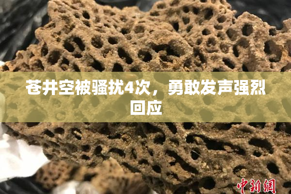 苍井空被骚扰4次，勇敢发声强烈回应