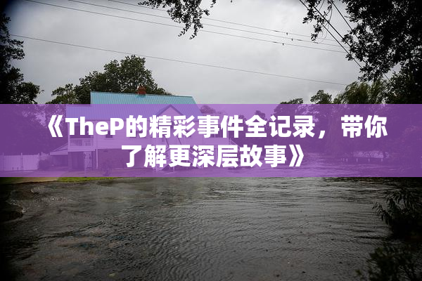 《TheP的精彩事件全记录，带你了解更深层故事》