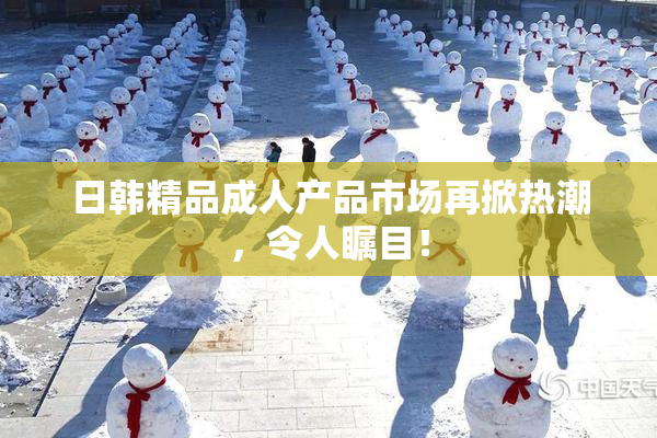 日韩精品成人产品市场再掀热潮，令人瞩目！